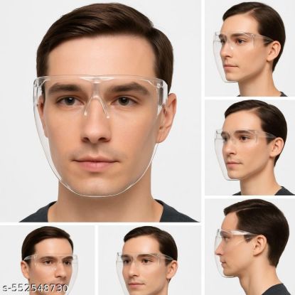 Picture of NEW TRANSPARENT FACE SHIELD GOGGLES