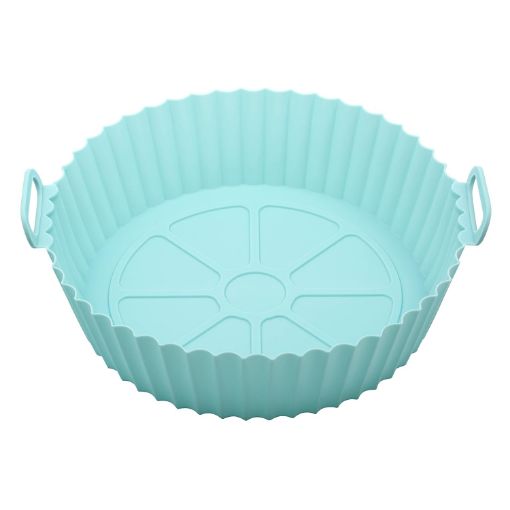 Picture of Air Fryer Silicone Pot  Air Fryer Silicone Liners air fryer pan Reusable Basket