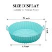 Picture of Air Fryer Silicone Pot  Air Fryer Silicone Liners air fryer pan Reusable Basket