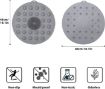 Picture of Round Silicone Shower mat Non-Slip Bath mat Antibacterial Anti-Mold Soft Shower mat PVC Bathroom Mat Machine Washable Foot Massage Bathtub Mat  Non-Slip Massage Silicone Pad Round