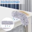 Picture of Flexible Fan Cleaning Duster for Multi-Purpose Cleaning of Home Fan Cleaning Brush GREY FAN MOP 100 INCH MOP