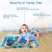 Picture of WATER MAT BABY PLAY MAT Inflatable Baby Slapped Pad  Tummy Time Floor Cushion Fun Activity Play Center Indoor Outdoor Water Play Mat