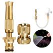 Picture of brass spray gun spray gun golden spray gun nozzle nozzle spray nozzle metal spray gun metal Brass Nozzle Water Spray Gun Water Jet Hose Nozzles Hose Pipe Spray Gun