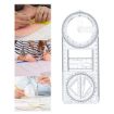 Picture of Multifunctional Geometric Ruler  Math Ruler  Measuring Math Ruler Tool Mathematics Drawing Template