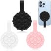 Picture of Silicone Suction Phone Holder  Silicone Suction Cup Phone Holder ROUND SILICONE PHONE CASE Heart Shape Double-Sided Suction Cup Mobile Phone Case