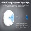 Picture of Motion Sensor Light for Home with USB Charging Rechargeable Human Body Induction Night Lamp Smart Motion Sensing Light BODY INDUCTION LAMP