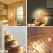 Picture of Motion Sensor Light for Home with USB Charging Rechargeable Human Body Induction Night Lamp Smart Motion Sensing Light BODY INDUCTION LAMP