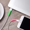 Picture of Spiral Charger Cable Protector Data Cable Saver Charging Cord Protective Cable Cover