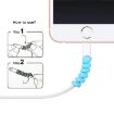 Picture of Spiral Charger Cable Protector Data Cable Saver Charging Cord Protective Cable Cover