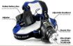 Picture of Rechargable Led Head lamp head lamp tourch trekking rechargeable led night lights waterproof for bike cycling reading Flash Light Spotlight Rechargeable hiking mountain head lamp Cycling caving adjustable up down light outdoor camping head torch CYCLR