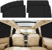 Picture of Car Curtain 4 Pcs Set  Car Window Sunshade Cover Car Side Window Sunshade Auto Curtains