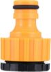 Picture of HOSE PIPE CONNECTOR NOZZLE Yellow Heavy Duty Plastic Outdoor Tap Adapter Garden Hose Pipe Spray Gun Starter Set