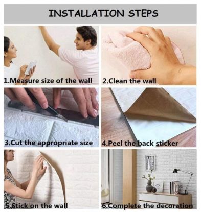 Picture of 3D BRICK FOAM WALLPAPER ( 1 )