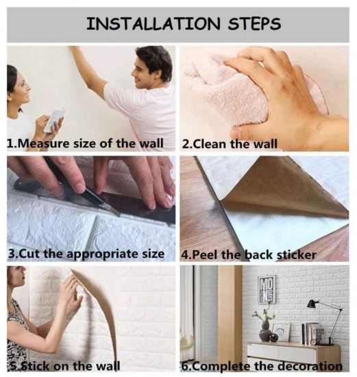 Picture of 3D BRICK FOAM WALLPAPER ( 1 )