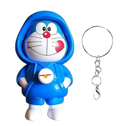Picture of Doraemon Face Changing Keychain Face Changing Keychain Blue Cartoon Character Design DORE KEYCHAIN
