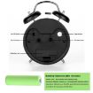 Picture of Analog Alarm Clock 4 inches Super Silent Non-Ticking Twin Bell Alarm Clock TWIN BELL BLACK CLOCK