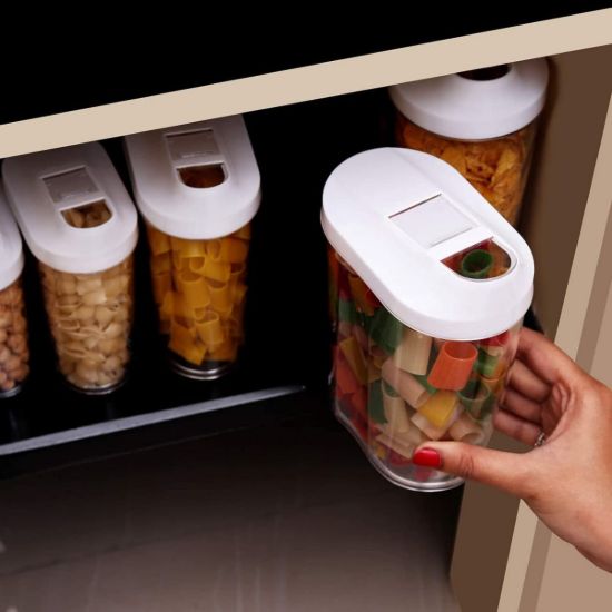 Picture of (SET OF 6) 750 ML EASY FLOW KITCHEN CONTAINER