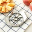 Picture of Apple Cutter Stainless Steel apple cutter Veggies Divider Slicer Vegetable cutter Slicer Kitchenware 8 Blades and Handle Apple Grater Cutter/Slicer