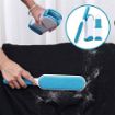Picture of Pet Fur and Lint Remover Pet Hair Remover Multi-Purpose Double Sided Self-Cleaning and Reusable Pet Fur Remover Magic Clean Clothing, Furniture, Home Clean Brush Set
