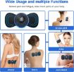 Picture of Body Massager Wireless Portable Neck Massager with 8 Modes and 19 Strength Levels Rechargeable Pain Relief EMS Massage Machine