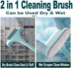 Picture of Multi-Function Mesh Screen Double-Sided Window Cleaner CLEANING BRUSH 2 IN 1 BRUSH GLASS CLEANER WINDOW CLEANER