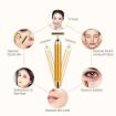Picture of 24K Gold Energy Beauty Bar Electric Vibration Facial Massage Roller Waterproof Face Skin Care T-Shaped Anti Wrinkle Massager for Forehead Cheek Neck Clavicle Arm Leg