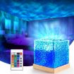Picture of Water Ripple Night Light Color Changing Crystal Lamp Ocen Wave Projector