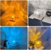 Picture of Water Ripple Night Light Color Changing Crystal Lamp Ocen Wave Projector