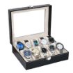 Picture of Watch Box Organizer PU Leather 10 Slots Wrist Watch Display Box Storage Holder Organizer Watch Case Jewelry Dispay Watch Box 10 SLOT WATCH BOX