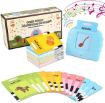 Picture of English Talking Flash Cards Leaning Toy For Toddler Education Toy Learning Toy  Talking Toys Flash CardUSB Rechargeable Learning Device For Toddlers  Playing Cards For Preschool