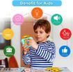 Picture of English Talking Flash Cards Leaning Toy For Toddler Education Toy Learning Toy  Talking Toys Flash CardUSB Rechargeable Learning Device For Toddlers  Playing Cards For Preschool