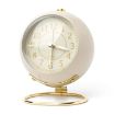 Picture of ROUND DESK CLASSIC CLOCK CREAM ROYAL CLOCK Alarm Clock Small Table Clocks