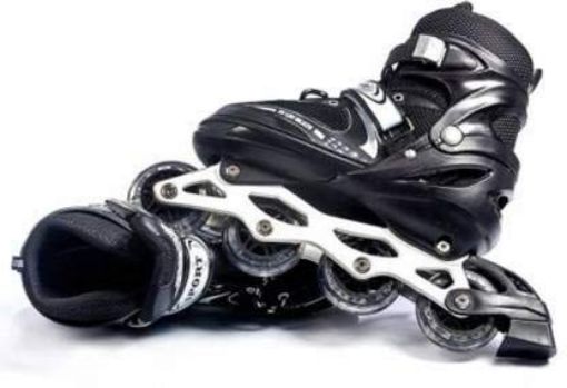Picture of Skating Shoes Inline Skates w/ Light Up Wheels LED Flashing Roller Skat5es