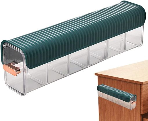 Picture of SOCKS STORAGE BOX SOCKS BOX  Wall Box for Clothes Storage Box f Hanging Transparent Underwear Panties Storage Box Punch-Free Multifunctional Storageor Underwear Home Wardrobe Drawer Wall Mounted Storage Box organizer shoes rack under garment socks