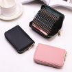 Picture of Mini Credit Card Wallet Small Card Wallet with Zipper Purse With Zipper For Women