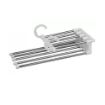 Picture of 5 in 1 Trousers Hanger Foldable Pants Hanger 5 in 1 Pant Rack Shelves Plastic Metal Hangers clothes Hanging Stainless Steel