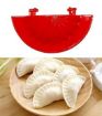 Picture of MODAK MOULD MOLD SAMOSA MOULD Plastic Dough Press for Gujiya  Plastic Gujiya Modak Samosa Kachori Making Mould Set with Ladoo Mould Spoon Combo Pack Kitchen Tool Pie Maker Multicolor