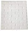 Picture of 3d wallpaper Self Adhesive PE Foam Brick Design 3D Wall Stickers 3D White Brick Wallpaper for Walls WALLPAPER