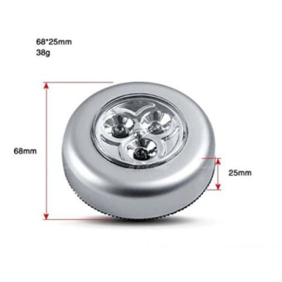 Picture of 3 LED PUSH PLASTIC TOUCH LAMP