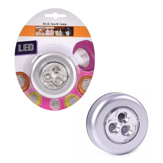 Picture of 3 LED PUSH PLASTIC TOUCH LAMP