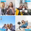 Picture of selfie stick Bluetooth Selfie Sticks with Remote Tripod