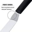 Picture of Stainless Steel Cake Palette Knife Icing Spatula baking tools Cake Palette Knife Cream Icing Frosting Spatula Baking Kitchen Pastry Cake Decoration Tool