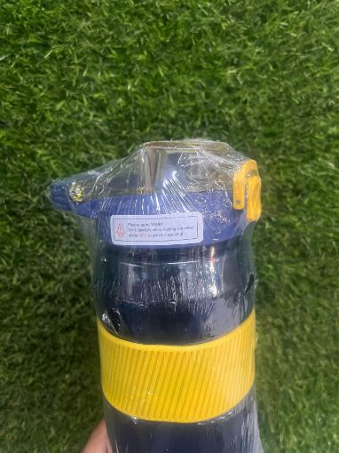 Picture of 1400ml Water Bottle with Straw Sports Bottle for Gym,Motivational Gallon Water Jug for Men & Women