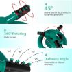 Picture of utomatic Garden Sprinkler 360 ° Rotating Adjustable Water Sprinkler Multipurpose Yard Sprinklers for Plant Irrigation