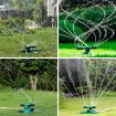Picture of utomatic Garden Sprinkler 360 ° Rotating Adjustable Water Sprinkler Multipurpose Yard Sprinklers for Plant Irrigation