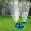 Picture of utomatic Garden Sprinkler 360 ° Rotating Adjustable Water Sprinkler Multipurpose Yard Sprinklers for Plant Irrigation