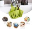 Picture of Plastic Hanging Drainage Bag Plastic Kitchen Bathroom Sponge Soap Water Draining Hanging Holder Organizer