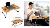 Picture of Laptop Table Wooden,Laptop Table ,BLACK Wood Portable Laptop Table,Laptop Table