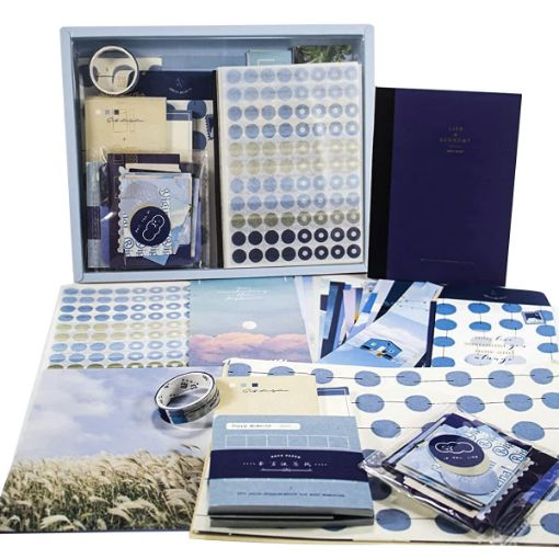 Picture of SCRAP BOOK  Scrapbook Kit  Scrapbook Stickers Collage Album Aesthetic Sticker