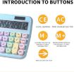 Picture of Big Creative Colorful Calculator 12-Digit Calculator Scientific Calculator